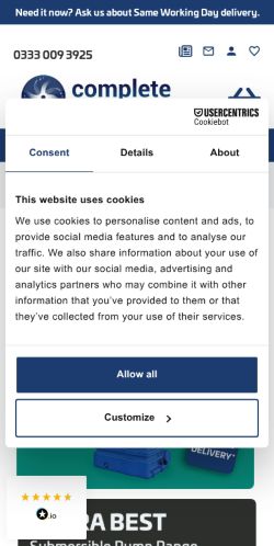 Mobile page screenshot