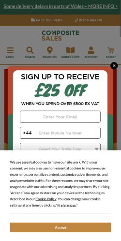 Mobile page screenshot