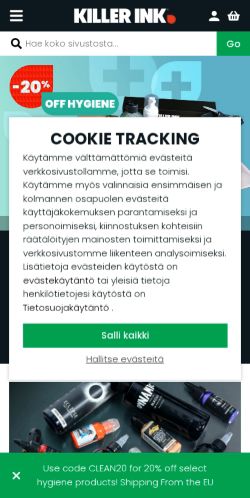Mobile page screenshot