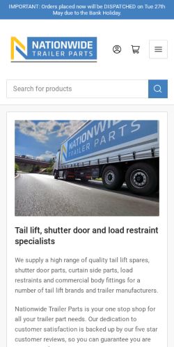 Mobile page screenshot