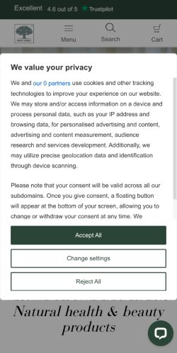 Mobile page screenshot