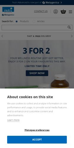 Mobile page screenshot