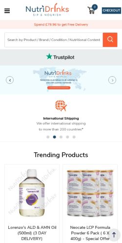 Mobile page screenshot