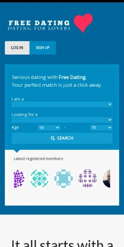 Mobile page screenshot