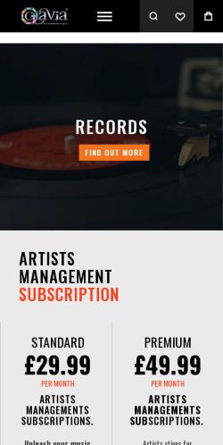 Mobile page screenshot