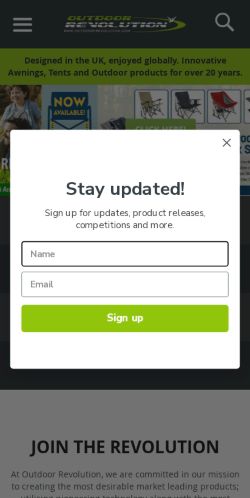 Mobile page screenshot