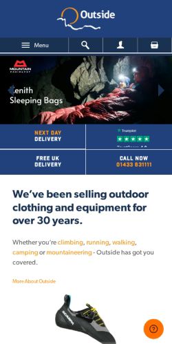 Mobile page screenshot