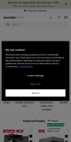 Mobile page screenshot