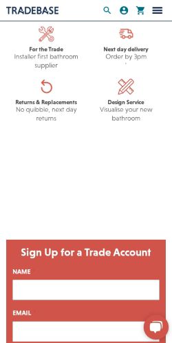 Mobile page screenshot