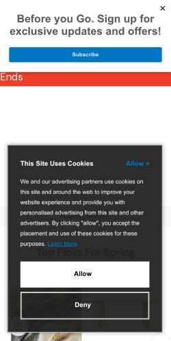 Mobile page screenshot
