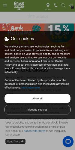 Mobile page screenshot