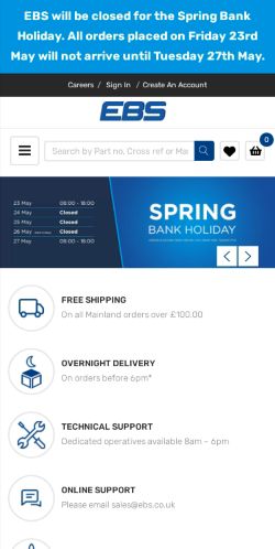Mobile page screenshot