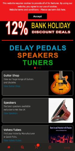 Mobile page screenshot