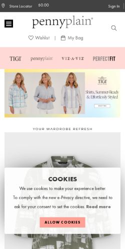 Mobile page screenshot