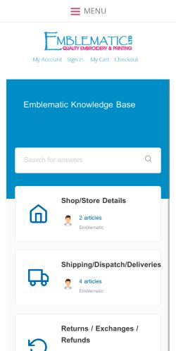 Mobile page screenshot