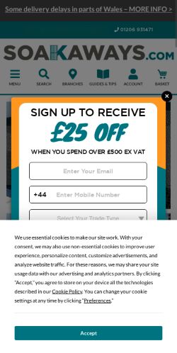 Mobile page screenshot