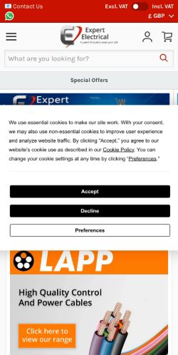 Mobile page screenshot