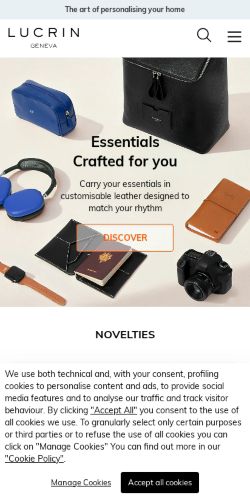Mobile page screenshot