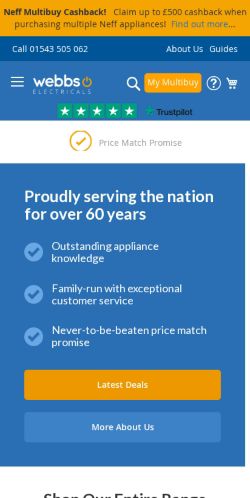 Mobile page screenshot