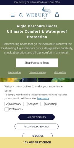 Mobile page screenshot