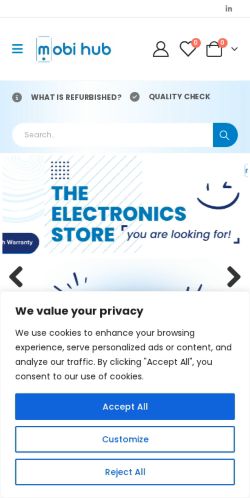 Mobile page screenshot