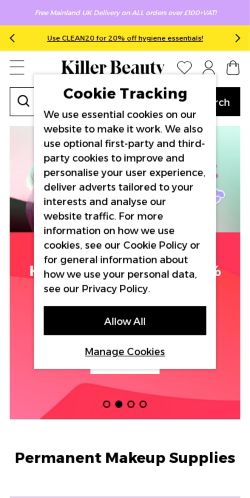 Mobile page screenshot