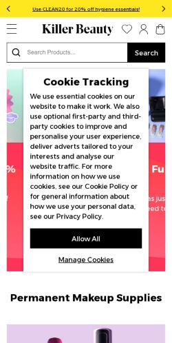 Mobile page screenshot