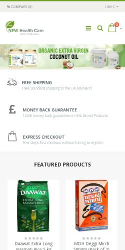 Mobile page screenshot