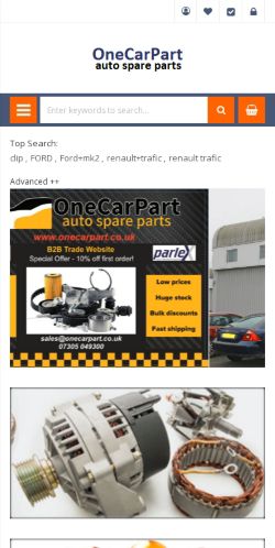 Mobile page screenshot
