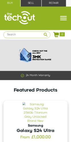 Mobile page screenshot