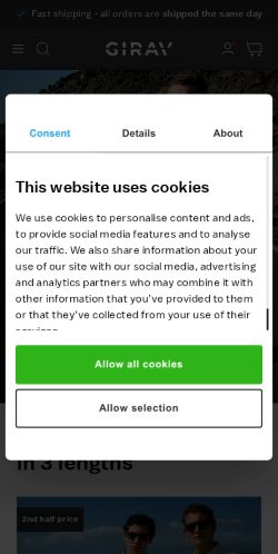 Mobile page screenshot