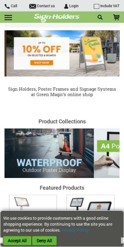 Mobile page screenshot