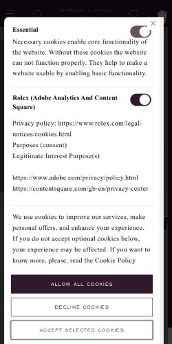 Mobile page screenshot
