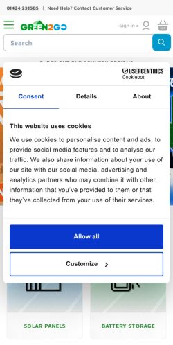 Mobile page screenshot