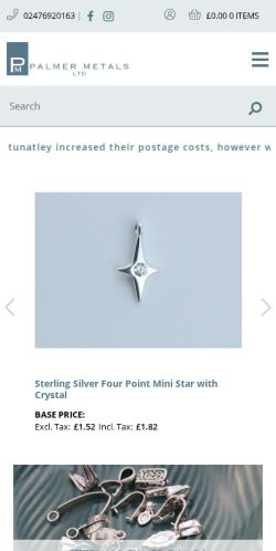 Mobile page screenshot