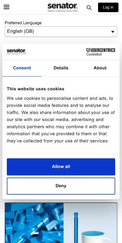 Mobile page screenshot