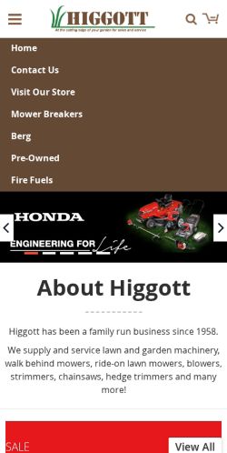 Mobile page screenshot