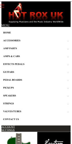 Mobile page screenshot