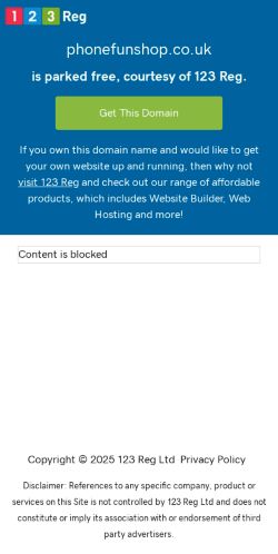 Mobile page screenshot