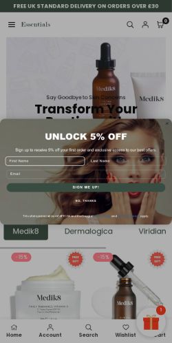 Mobile page screenshot