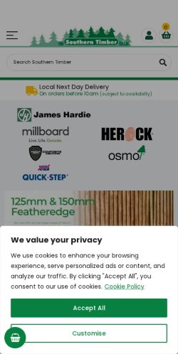 Mobile page screenshot