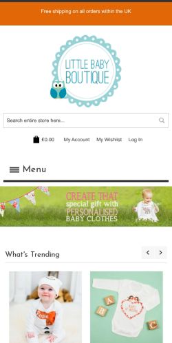 Mobile page screenshot