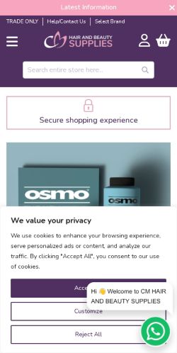 Mobile page screenshot