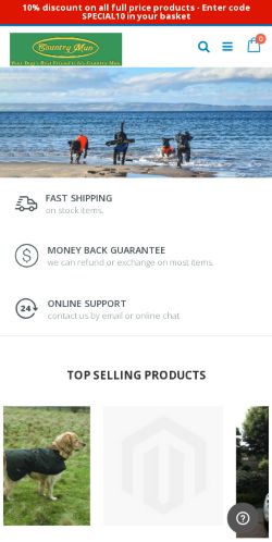 Mobile page screenshot