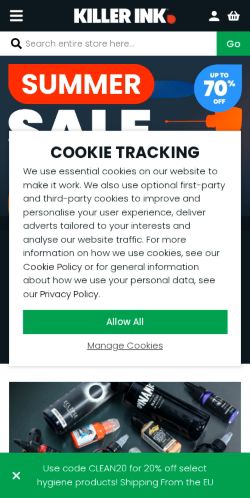Mobile page screenshot
