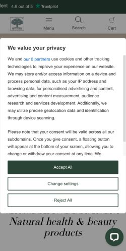 Mobile page screenshot