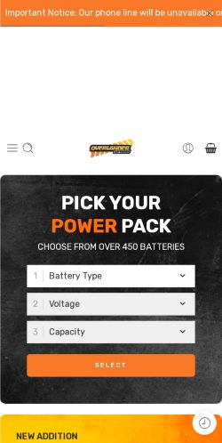 Mobile page screenshot