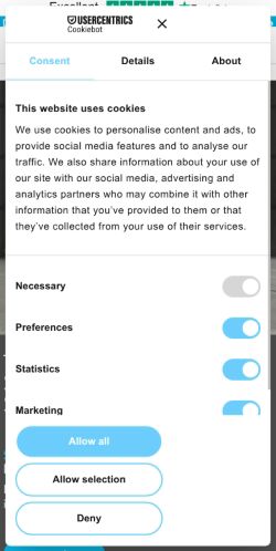 Mobile page screenshot
