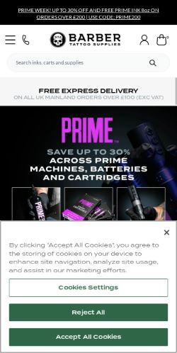 Mobile page screenshot