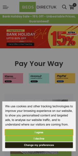 Mobile page screenshot